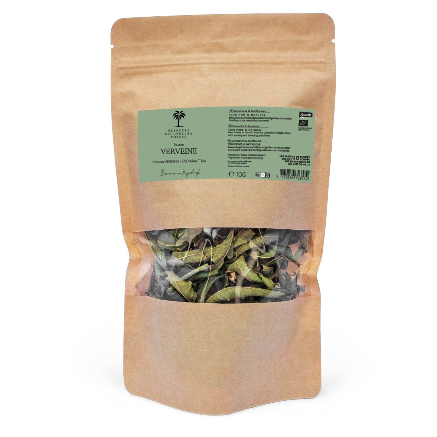 Zitronenverbene Tee (Korsika) Demeter - 10g